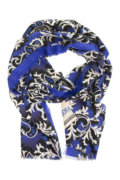 Wool and Silk Scarf - VOGUERINI