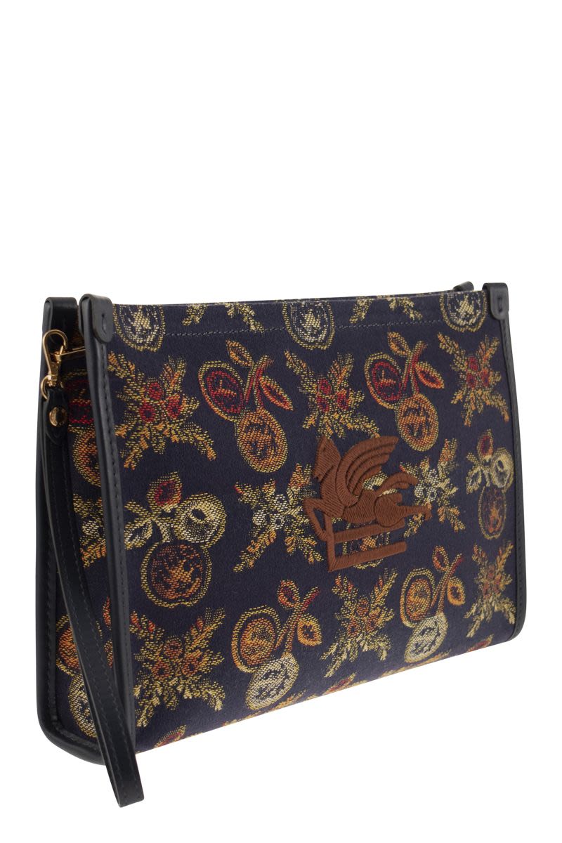 Necessaire with all over meline print - VOGUERINI