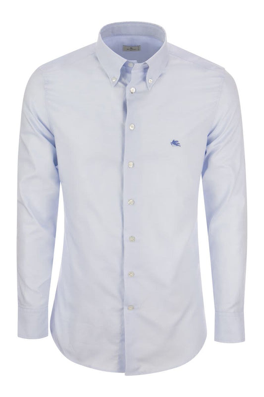 Button-down cotton shirt - VOGUERINI