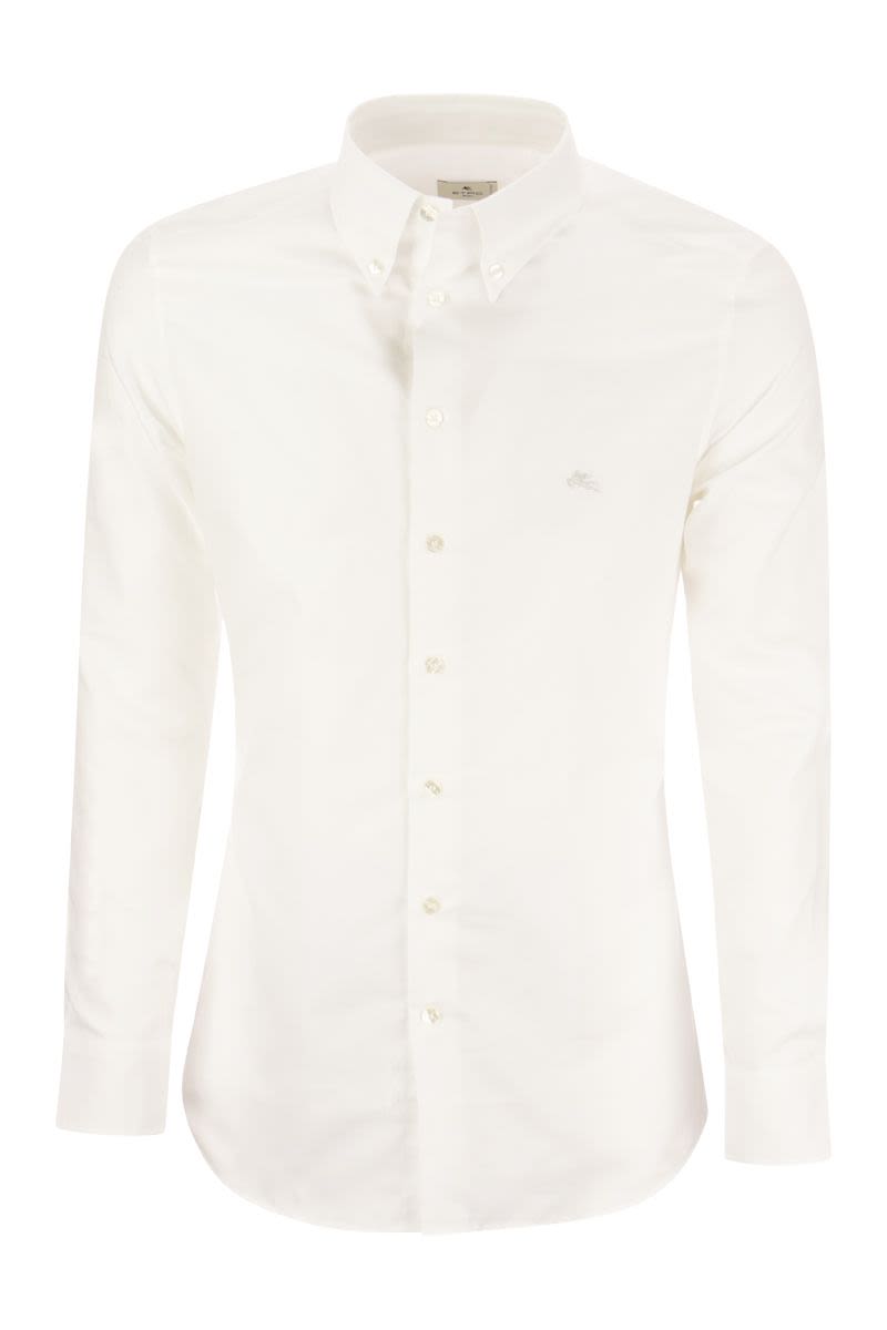 Button-down cotton shirt - VOGUERINI