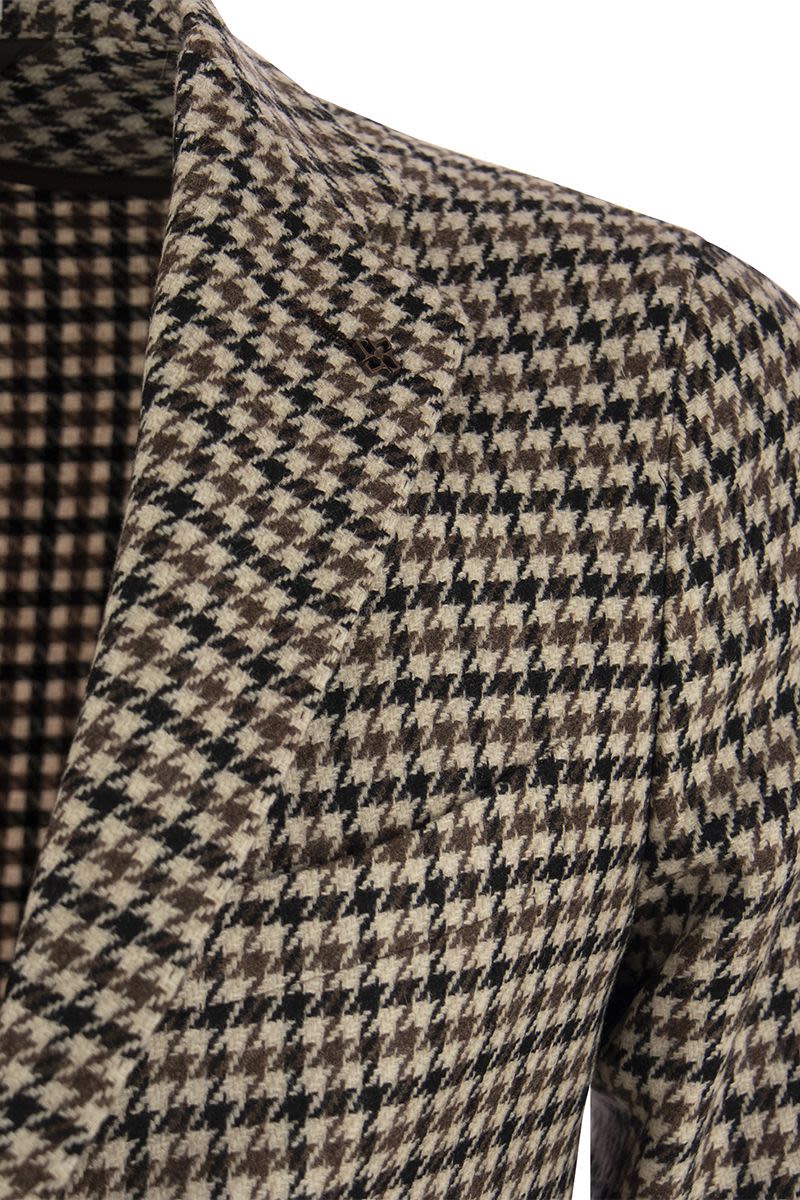 MONTECARLO - Pied de Poule wool blazer - VOGUERINI