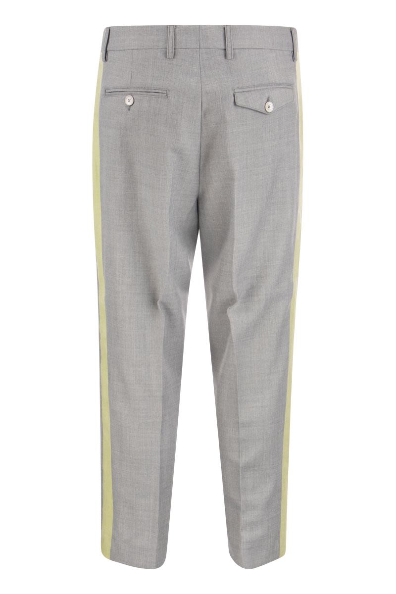 Fresh Wool tailored trousers - VOGUERINI