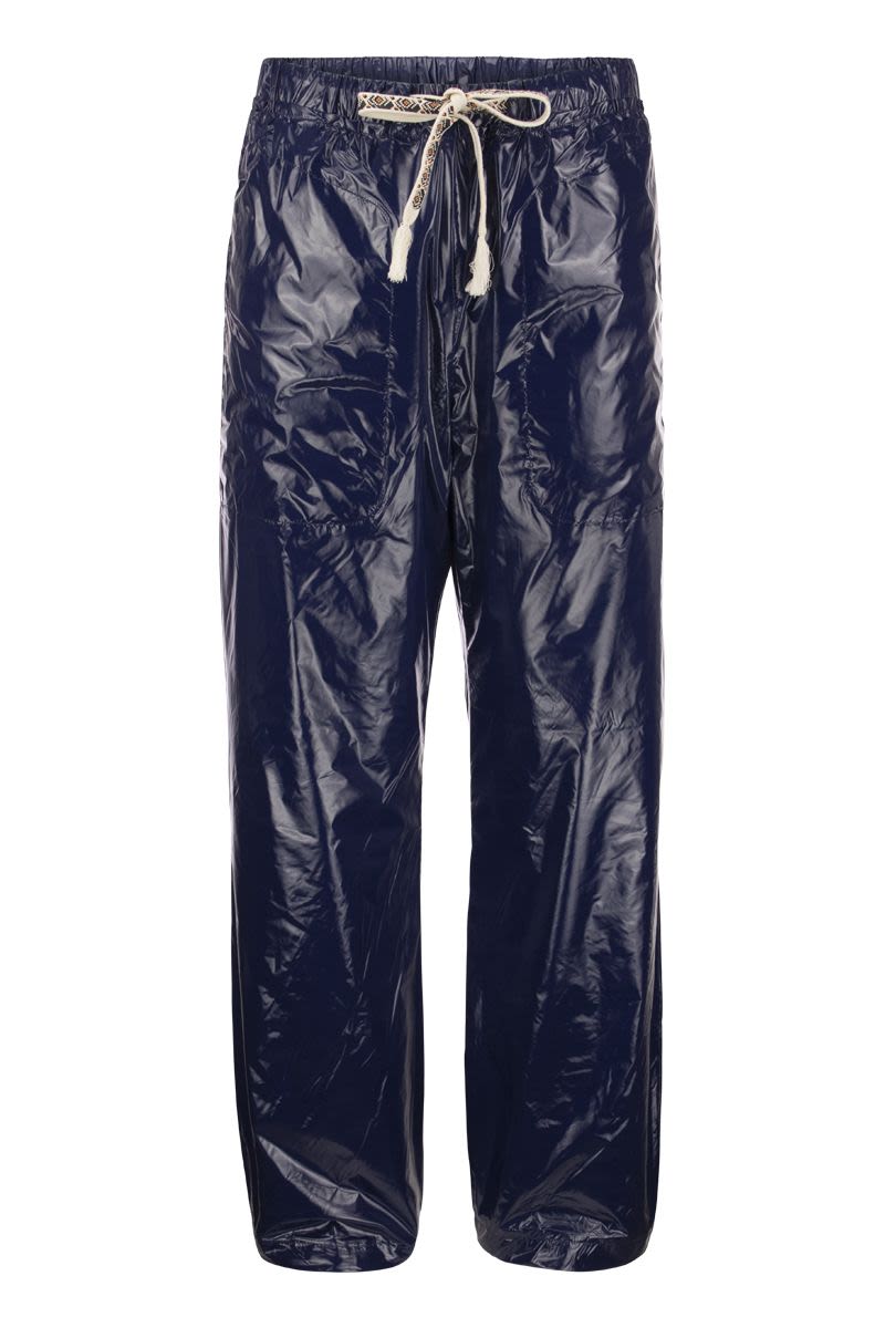 Nylon drawstring trousers - VOGUERINI