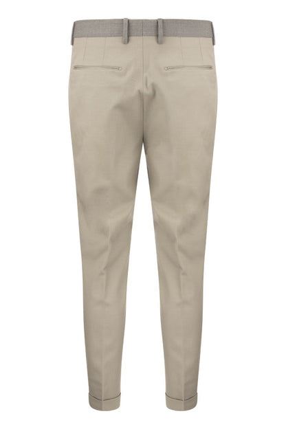 Virgin wool trousers - VOGUERINI