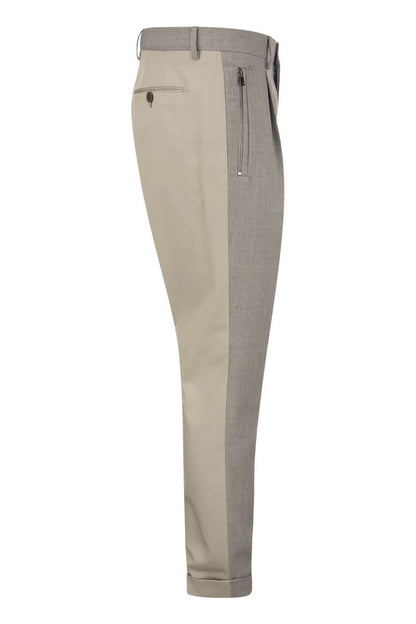 Virgin wool trousers - VOGUERINI