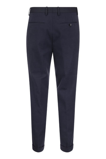 Virgin wool trousers - VOGUERINI