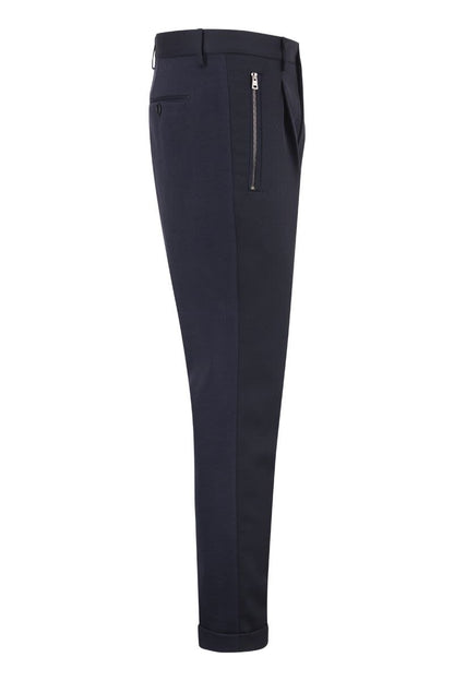 Virgin wool trousers - VOGUERINI