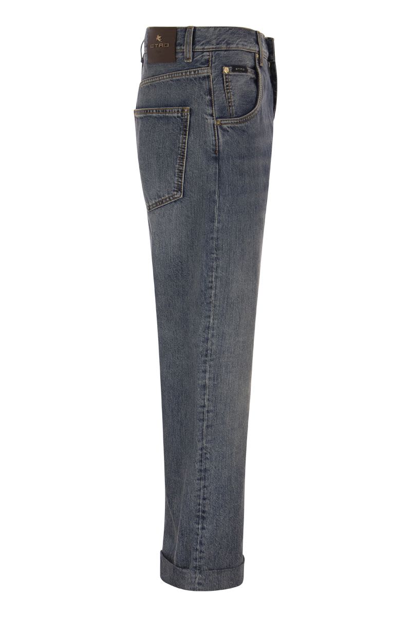 Easy-fit five-pocket jeans - VOGUERINI