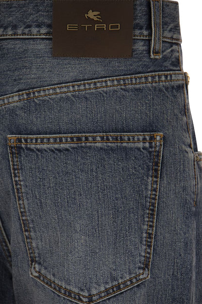 Easy-fit five-pocket jeans - VOGUERINI