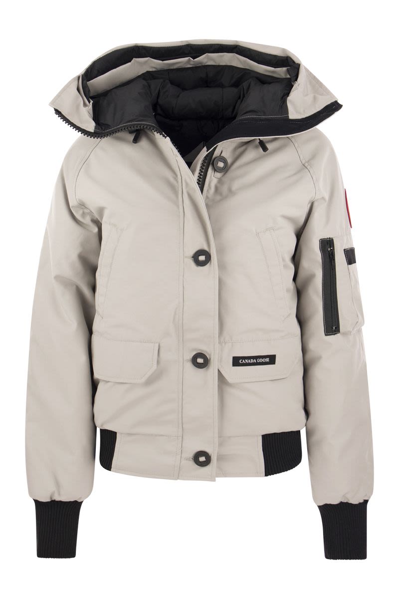 CHILLIWACK - Bomber jacket with hood - VOGUERINI