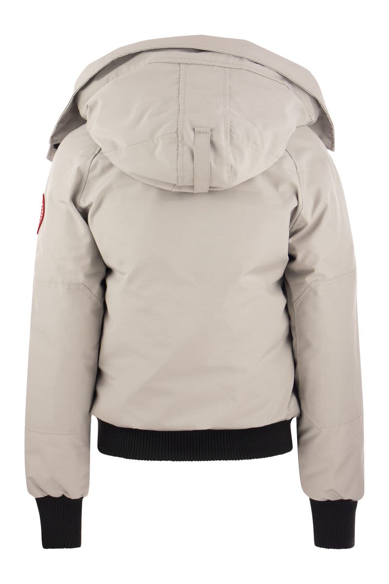 CHILLIWACK - Bomber jacket with hood - VOGUERINI