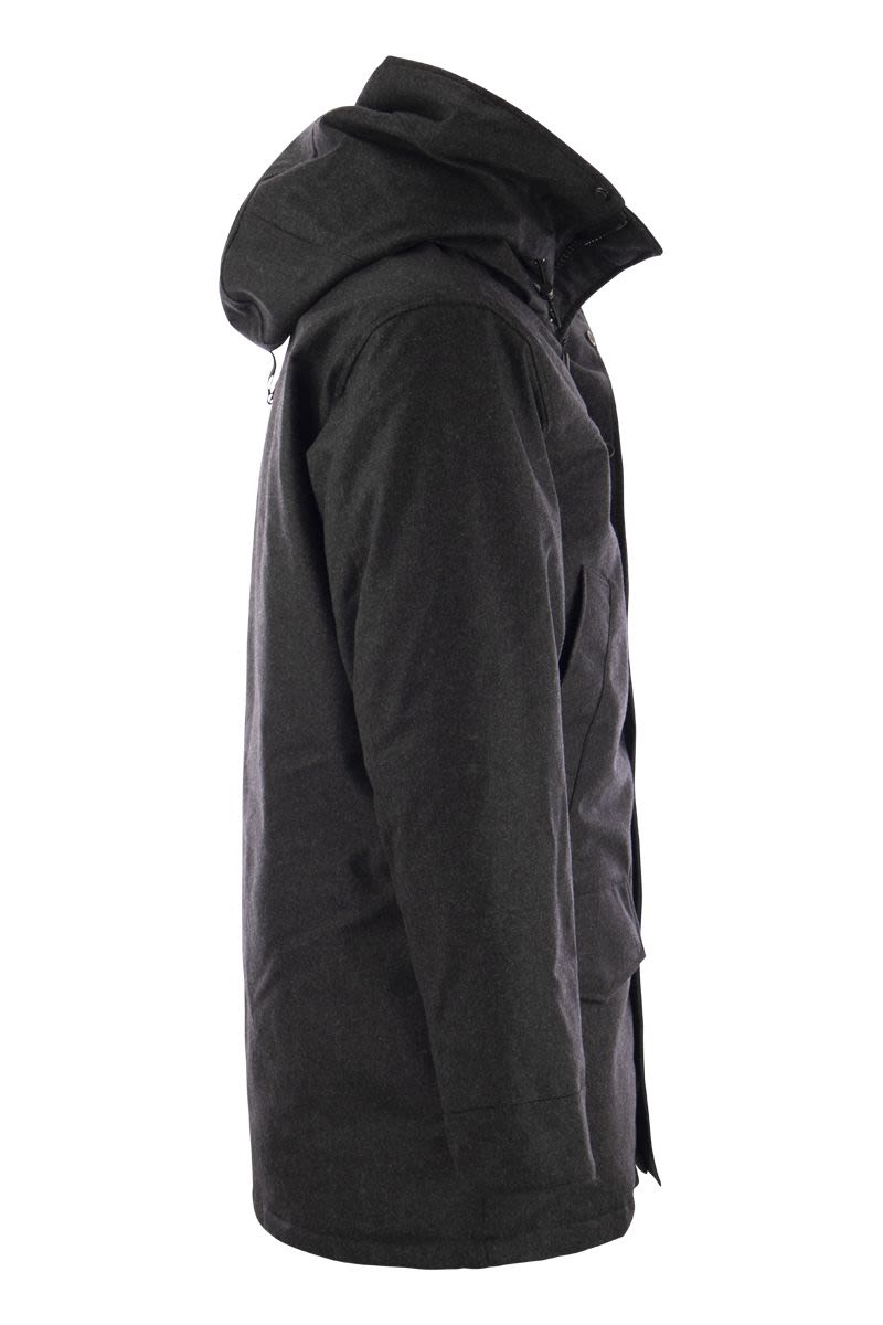 LANGFORD - Hooded Parka - VOGUERINI