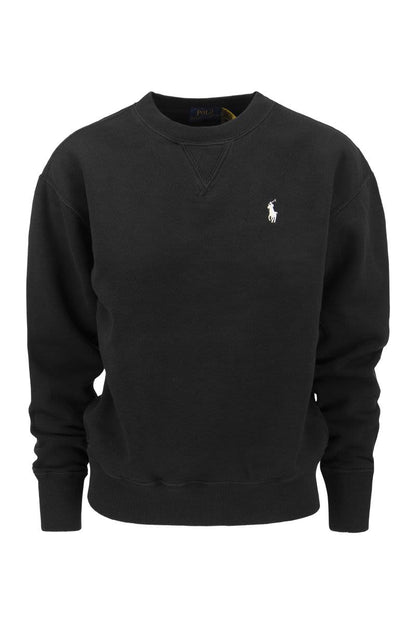 Crewneck Cotton Sweatshirt - VOGUERINI