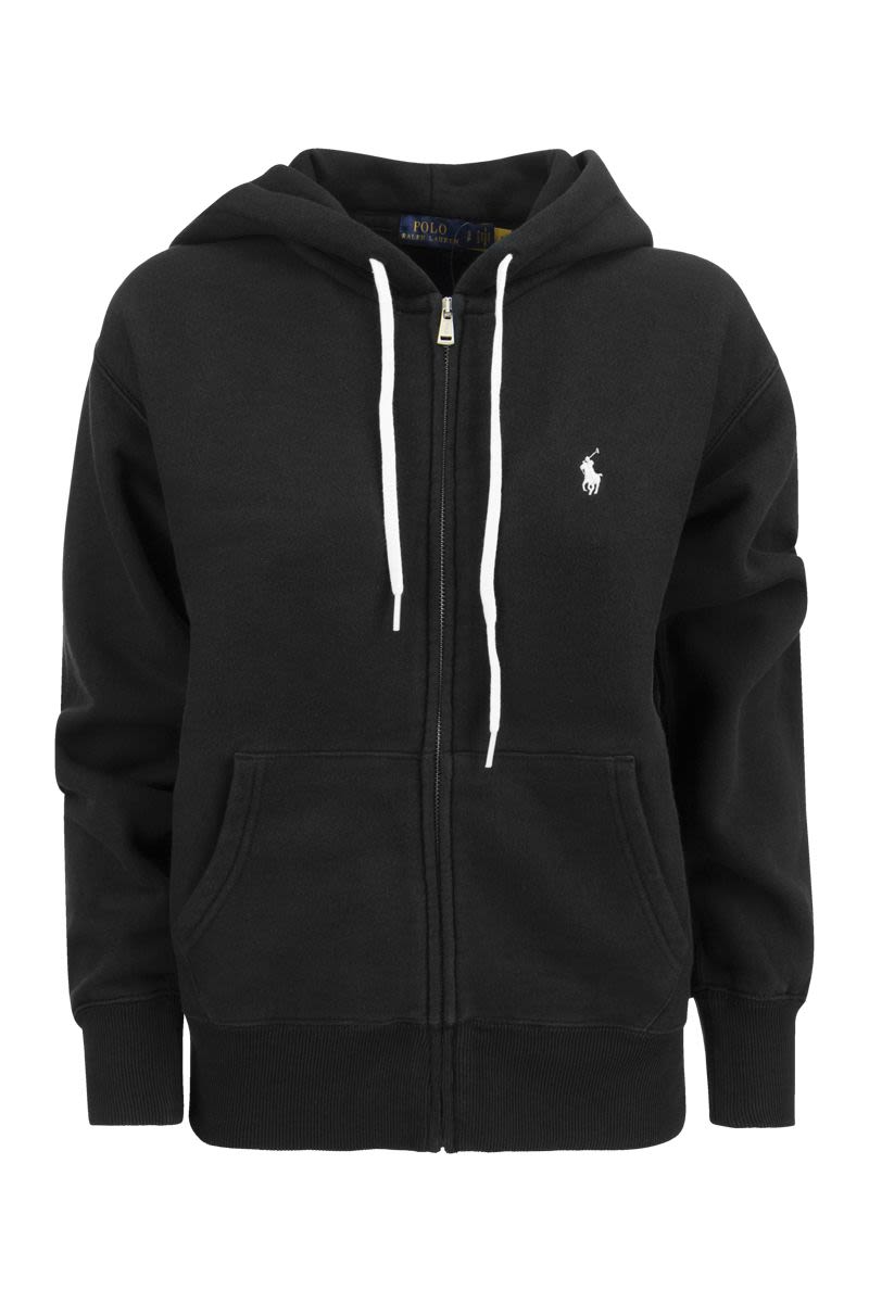 Hoodie with Zip - VOGUERINI