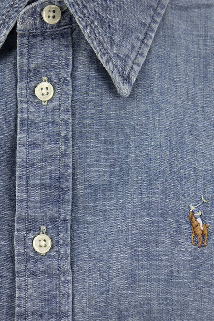 Cotton chambray shirt