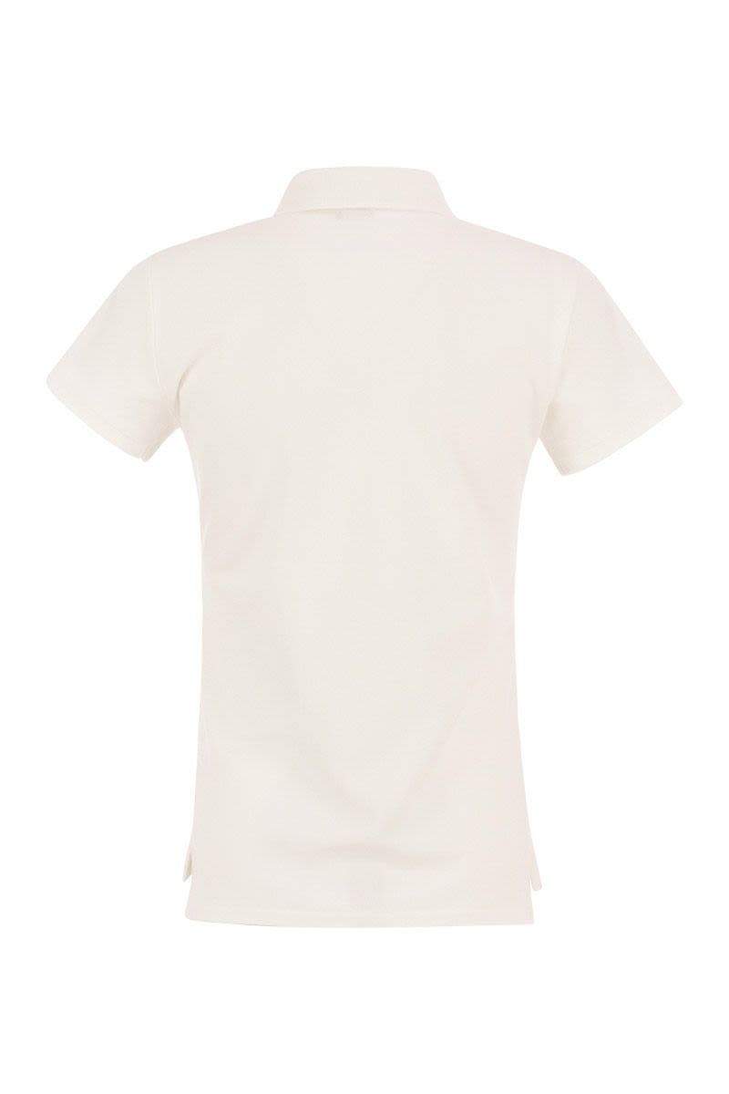 Julie cotton polo shirt - VOGUERINI