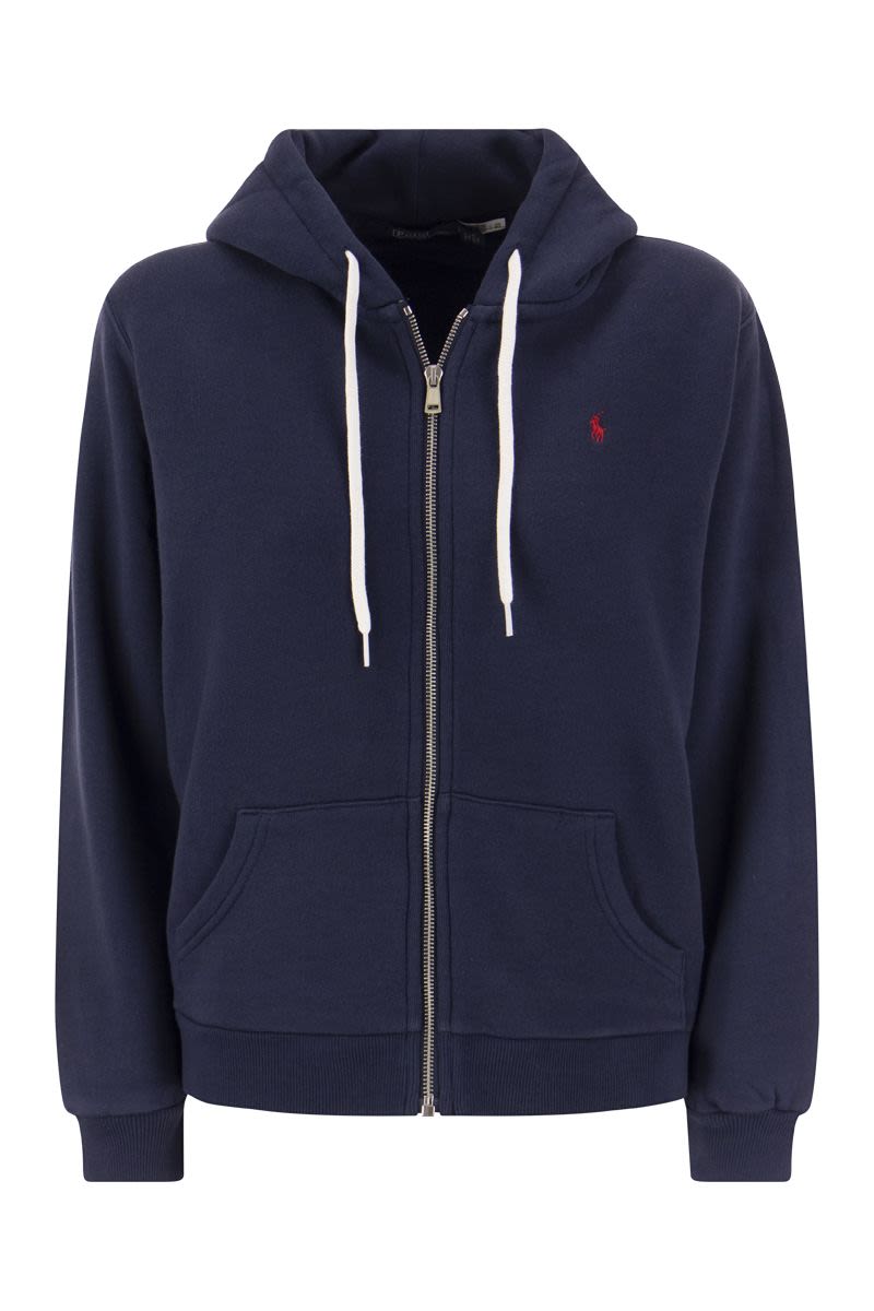 Hoodie with Zip - VOGUERINI