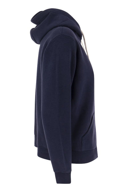 Hoodie with Zip - VOGUERINI