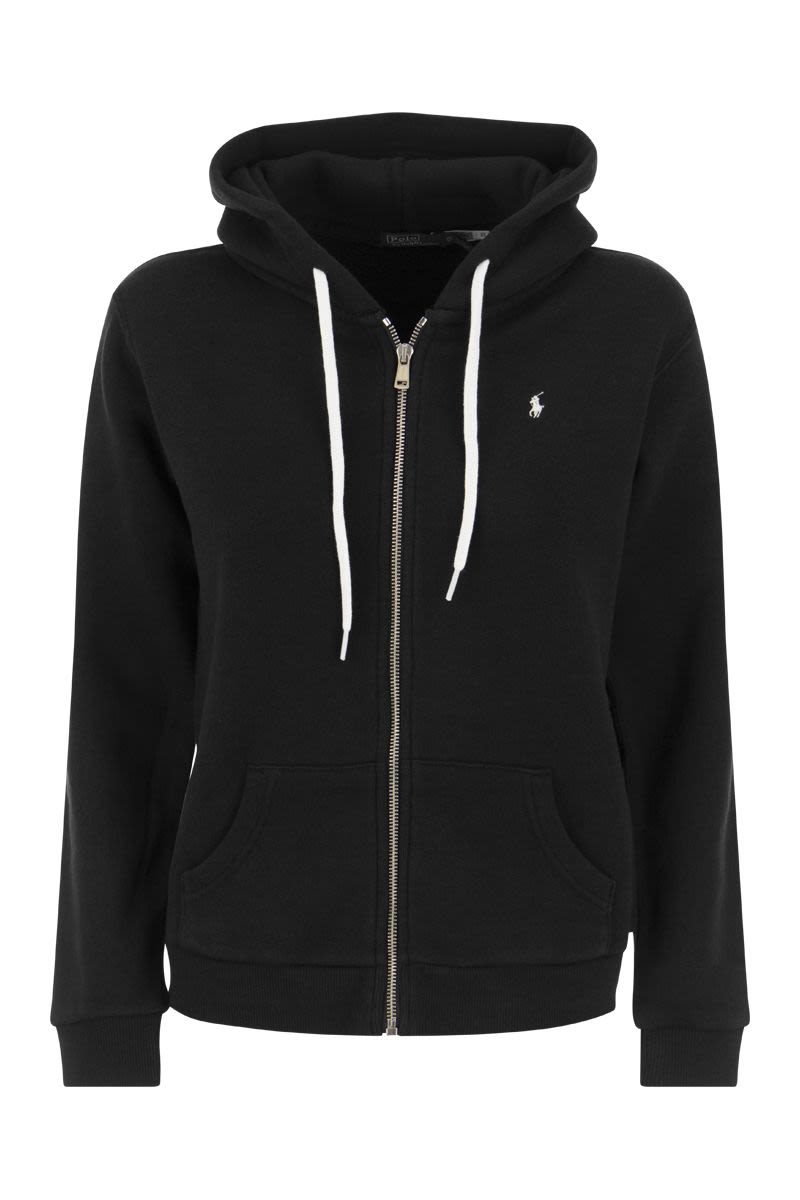 Hoodie with Zip - VOGUERINI