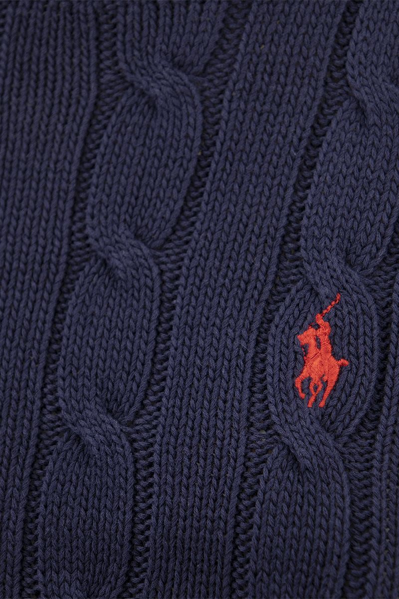 Slim-fit cable knit - VOGUERINI