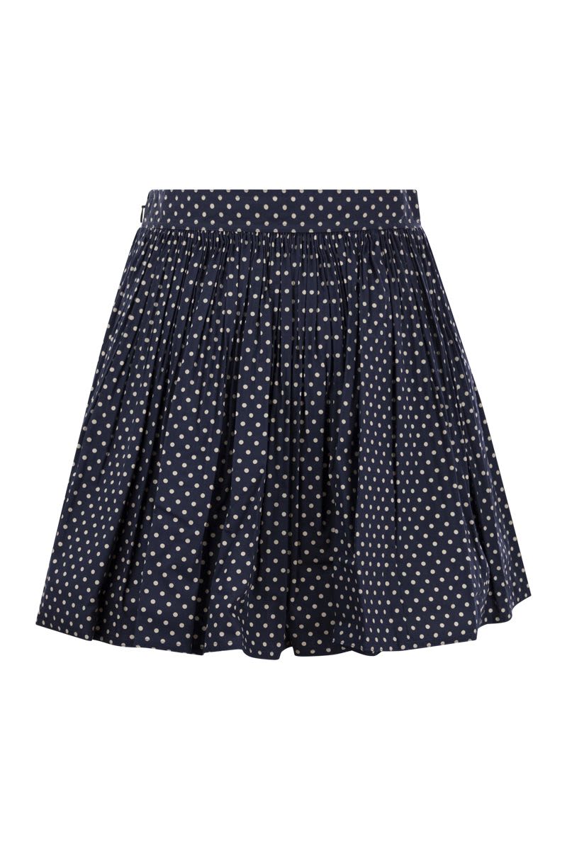 Floral A-line skirt - VOGUERINI