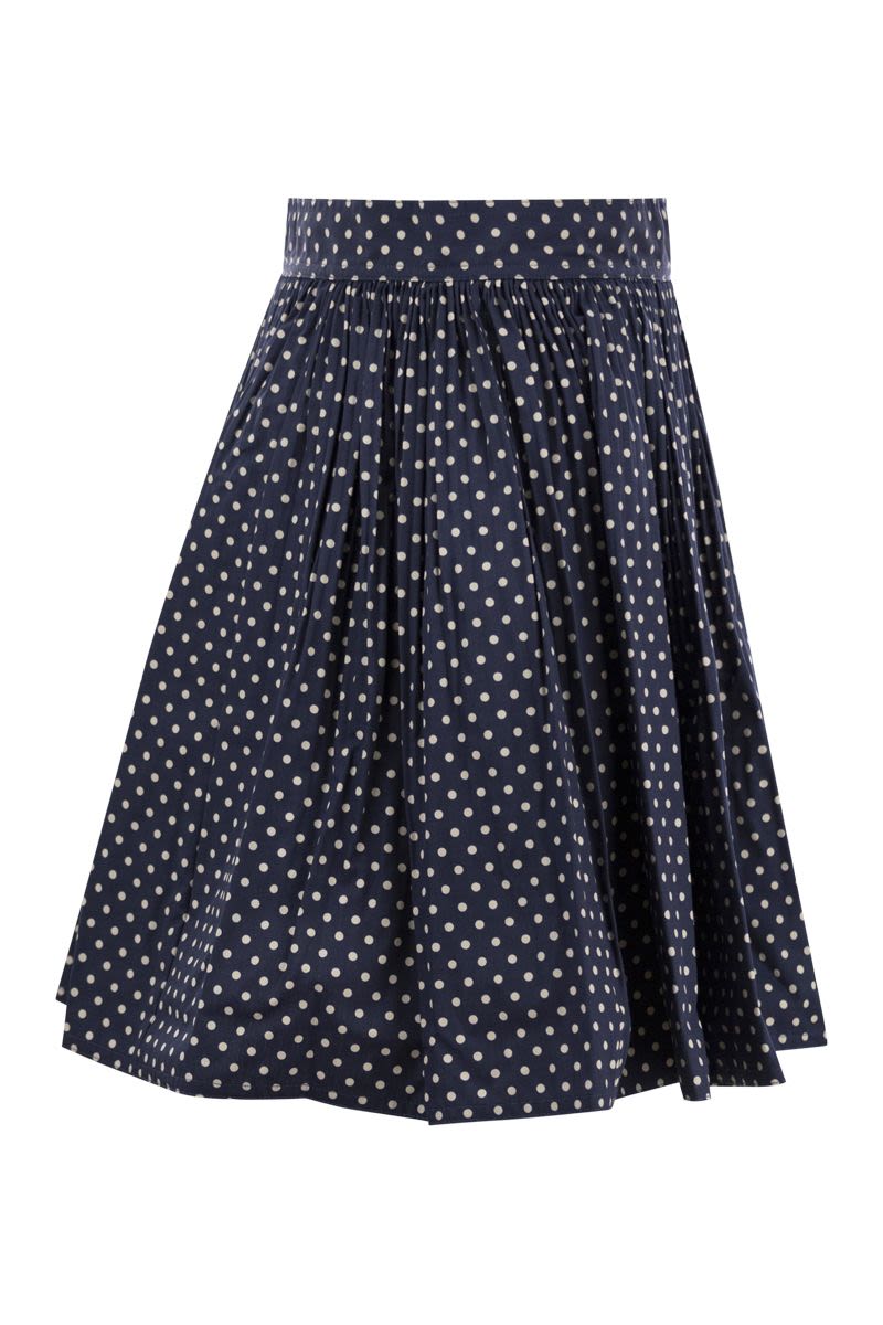 Floral A-line skirt - VOGUERINI