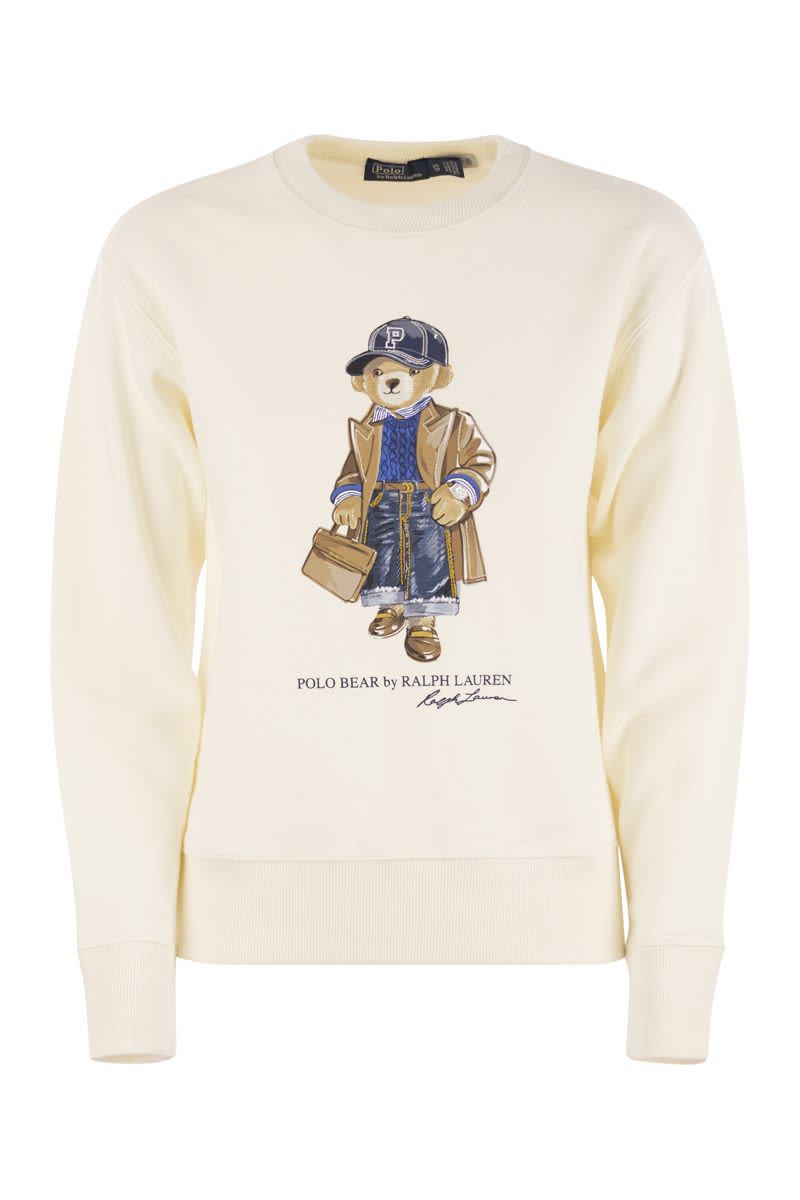 Cotton blend sweatshirt Polo Bear - VOGUERINI