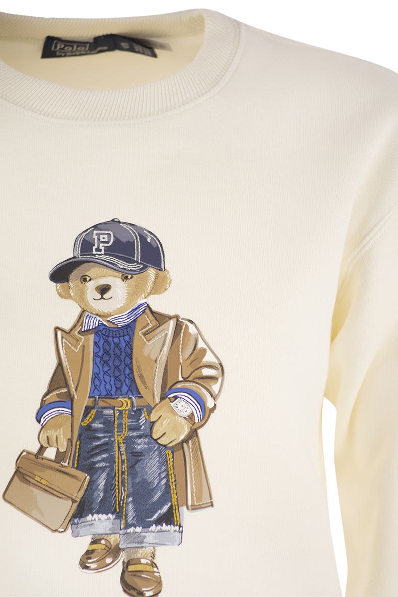 Cotton blend sweatshirt Polo Bear - VOGUERINI