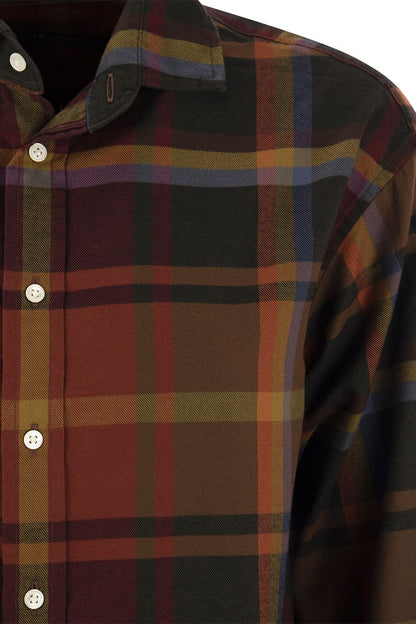 Checked shirt in warm cotton - VOGUERINI