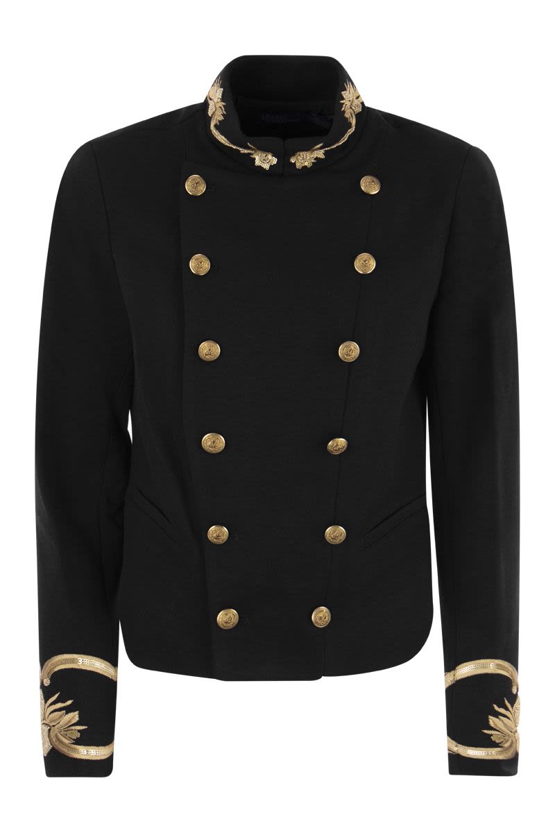 Double-breasted military jacket - VOGUERINI