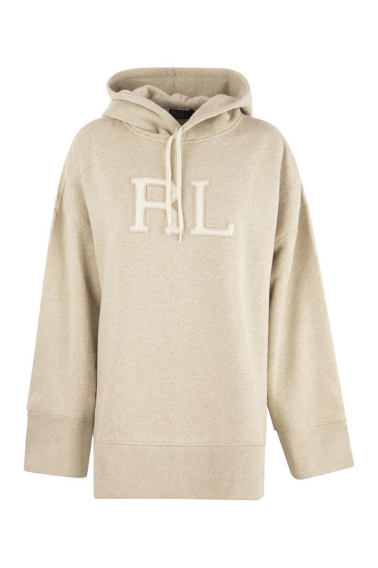 Hoodie with RL application - VOGUERINI