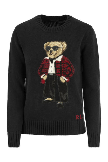 Cotton-blend jersey Polo Bear - VOGUERINI