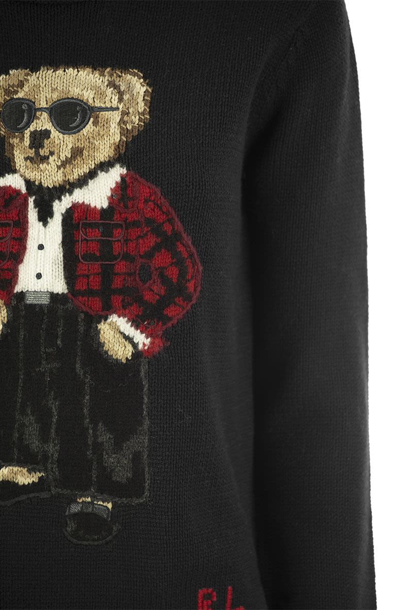 Cotton-blend jersey Polo Bear - VOGUERINI