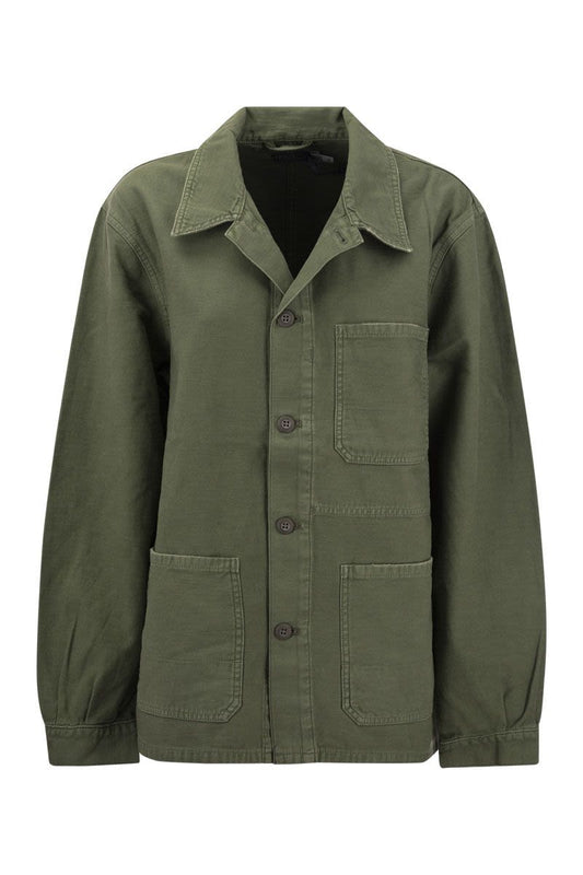 Cotton work jacket - VOGUERINI