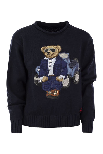 Polo Bear cotton jersey