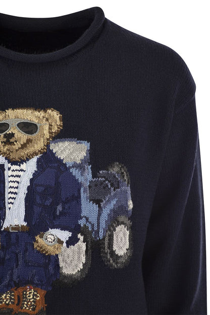 Polo Bear cotton jersey