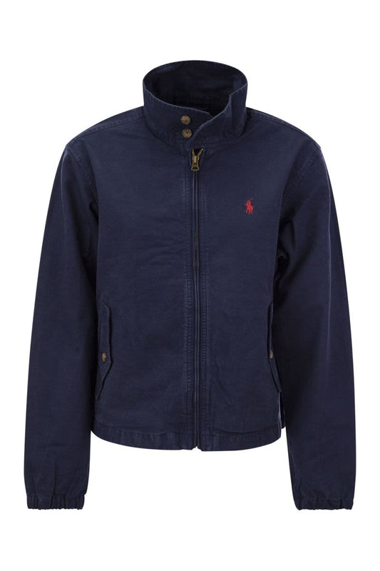 Cotton canvas jacket - VOGUERINI