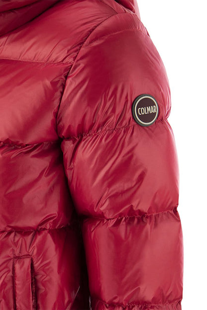 Down jacket with detachable hood - VOGUERINI