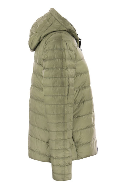 ROXBORO - Short down jacket with hood - VOGUERINI