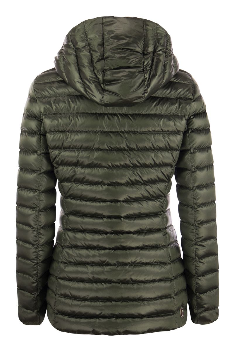 FRIENDLY - Medium-length glossy down jacket - VOGUERINI