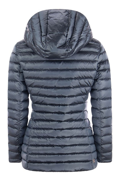 FRIENDLY - Medium-length glossy down jacket - VOGUERINI