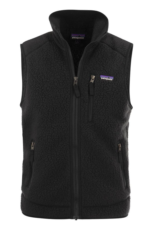 Men's Retro Pile Fleece Vest - VOGUERINI