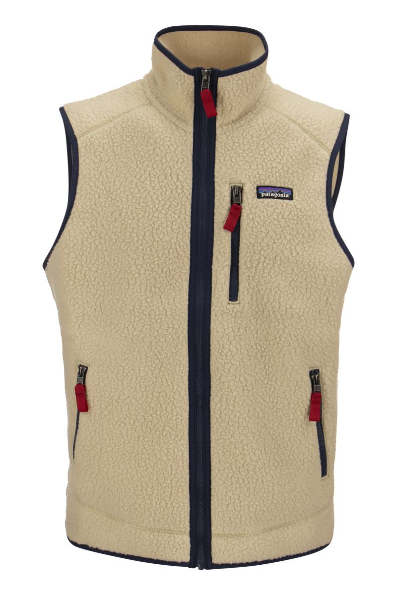 Men's Retro Pile Fleece Vest - VOGUERINI