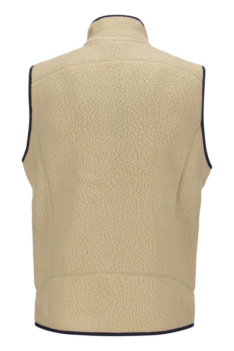 Men's Retro Pile Fleece Vest - VOGUERINI