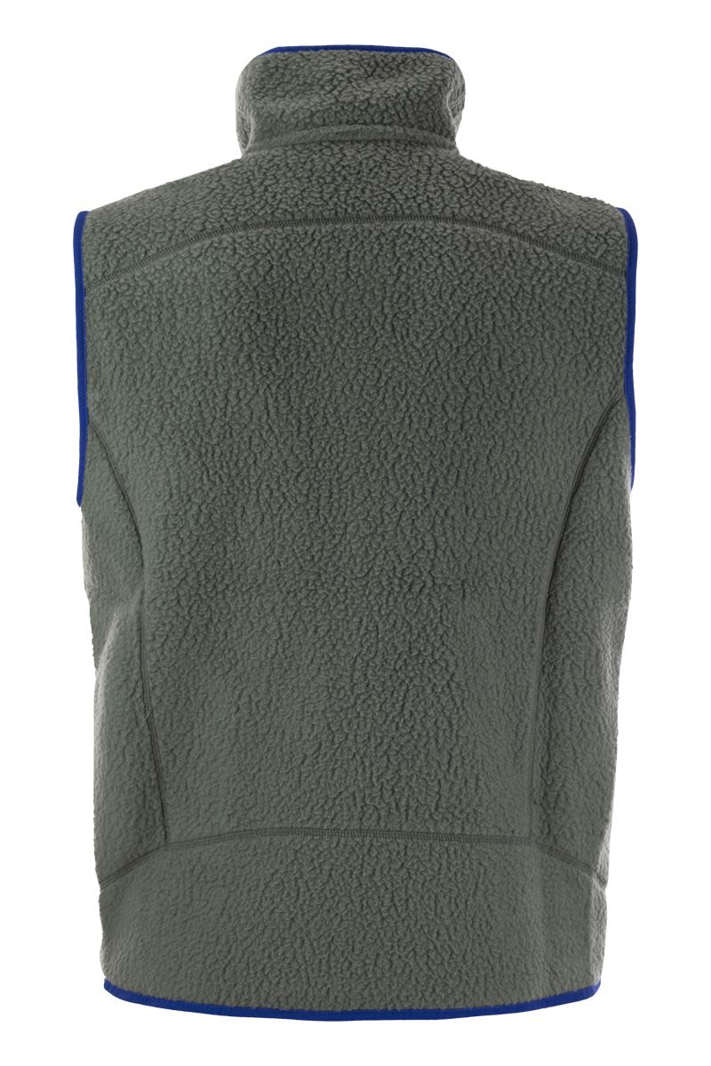 Men's Retro Pile Fleece Vest - VOGUERINI