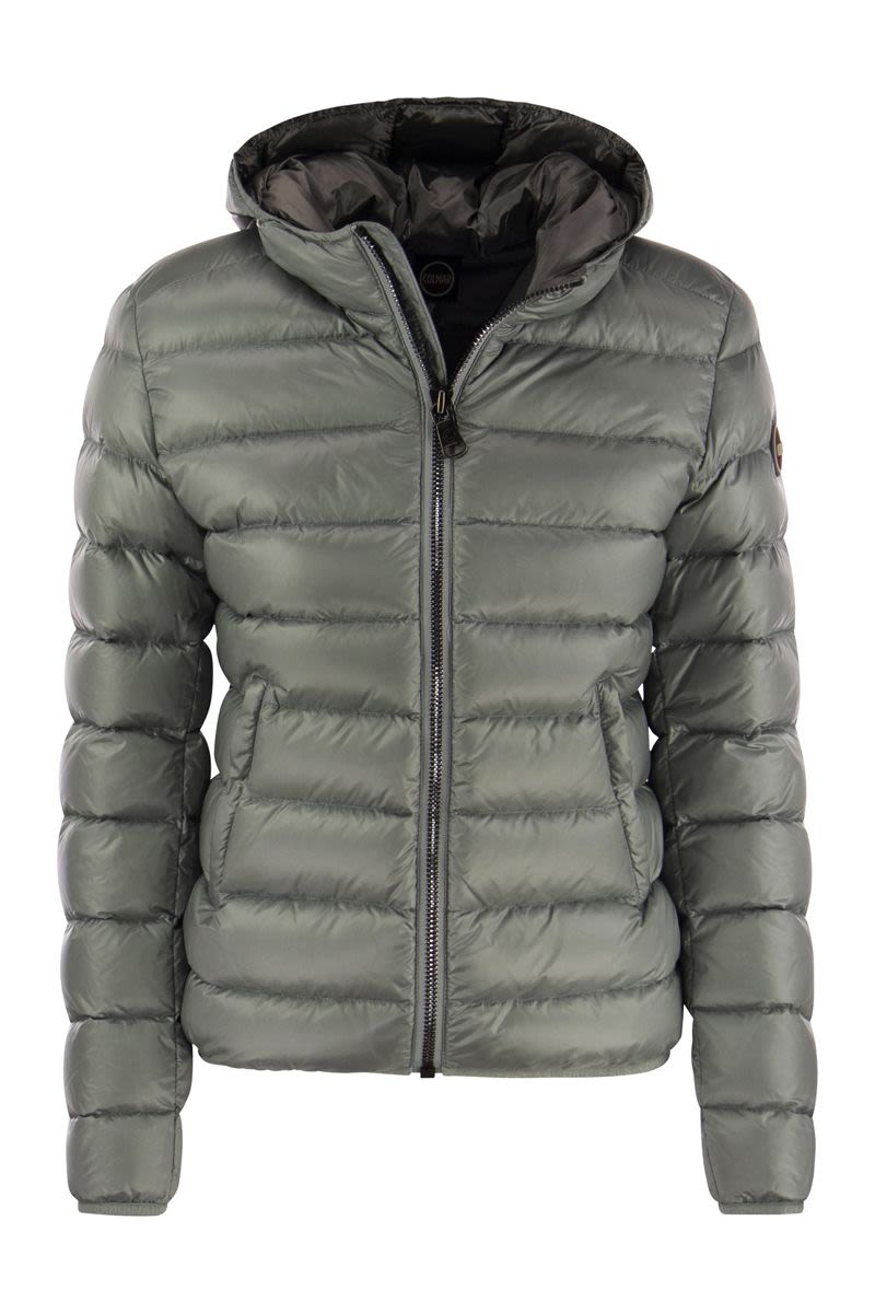 FRIENDLY - Down jacket with fixed hood - VOGUERINI