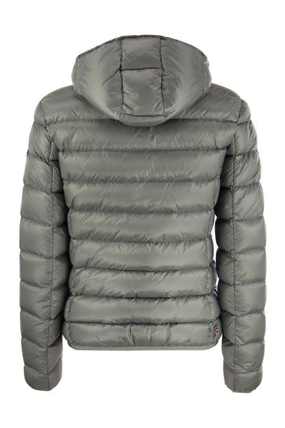 FRIENDLY - Down jacket with fixed hood - VOGUERINI