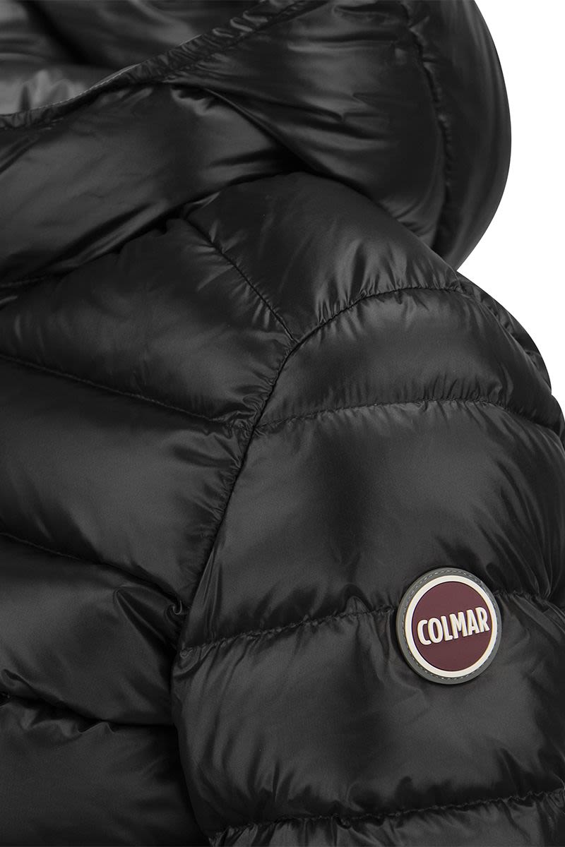 FRIENDLY - Down jacket with fixed hood - VOGUERINI