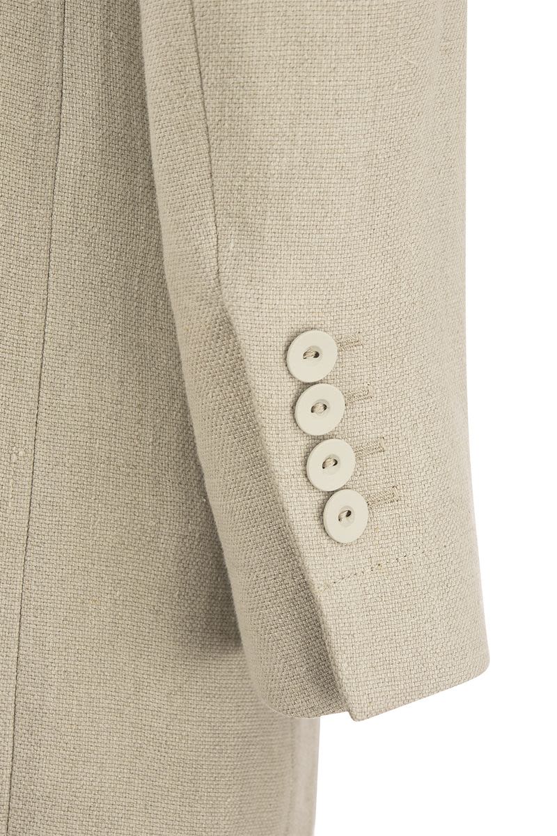 ADELCHI - Linen Over Jacket - VOGUERINI