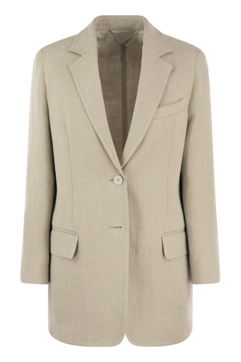 ADELCHI - Linen Over Jacket - VOGUERINI